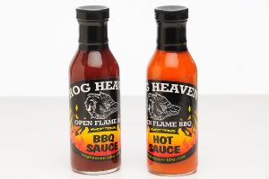 <b>Hog Heaven Hot Sauce Labels </b><br/>BBQ Sauce Labels